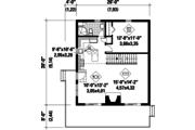 Cabin Style House Plan - 2 Beds 2 Baths 1906 Sq/Ft Plan #25-4361 