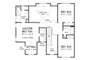 Country Style House Plan - 3 Beds 2.5 Baths 2079 Sq/Ft Plan #929-524 