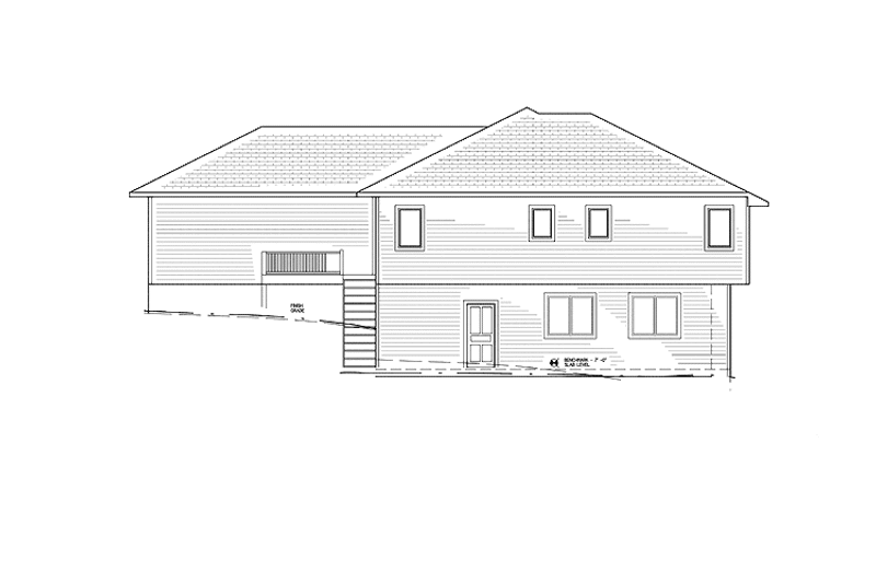 Home Plan - Exterior - Other Elevation for Ranch House Plan #939-6 - 3 bed, 2.5 bath