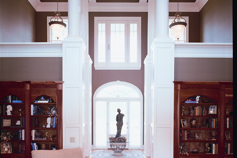 Architectural House Design - Interior - Family Room for Classical House Plan #45-626 - 4 bed, 4.5 bath