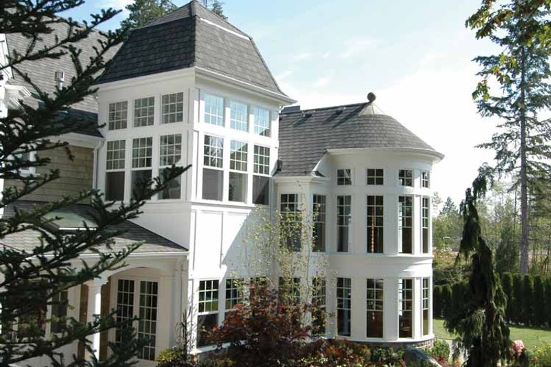 Dream House Plan - Exterior - Rear Elevation 1 for Craftsman House Plan #132-353 - 4 bed, 5 bath