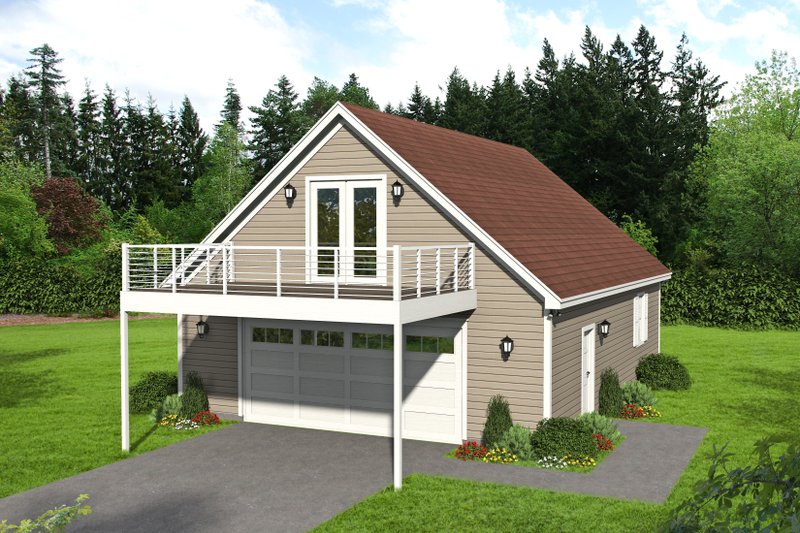Dream House Plan - Country Exterior - Front Elevation Plan #932-188