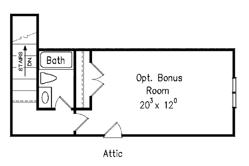 Home Plan - Floor Plan - Other Floor for Colonial House Plan #927-106 - 3 bed, 2.5 bath