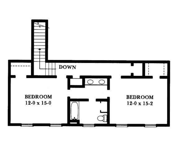 Home Plan - Victorian Floor Plan - Upper Floor Plan #1047-15