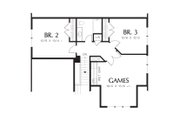 European Style House Plan - 3 Beds 2.5 Baths 2213 Sq/Ft Plan #48-531 