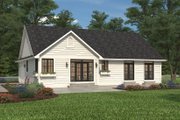 Ranch Style House Plan - 3 Beds 2 Baths 1550 Sq/Ft Plan #427-5 