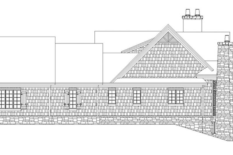 Architectural House Design - Exterior - Other Elevation for Craftsman House Plan #929-931 - 3 bed, 3.5 bath