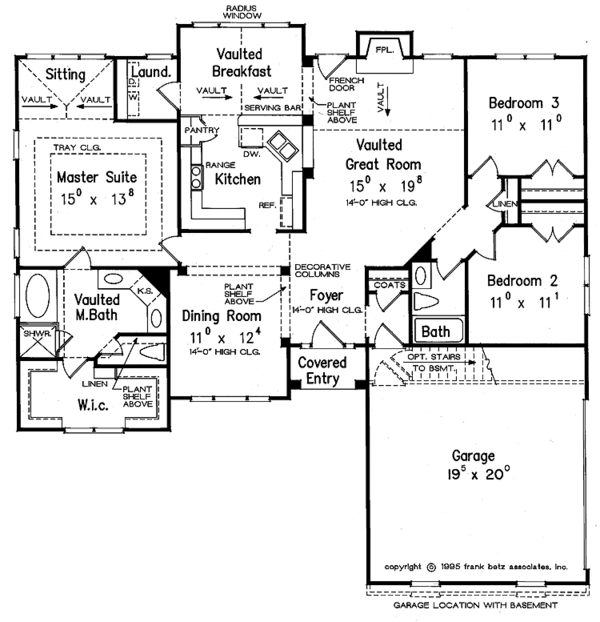Dream House Plan - Mediterranean Floor Plan - Main Floor Plan #927-231
