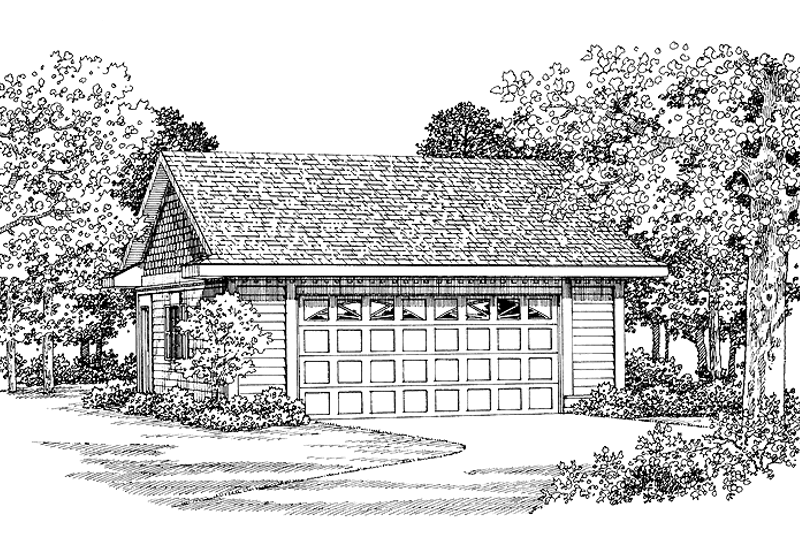 Architectural House Design - Exterior - Front Elevation Plan #72-1144
