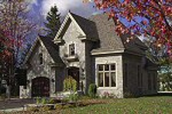 Photo 11 for European House Plan #23-360 - 3 bed, 2 bath
