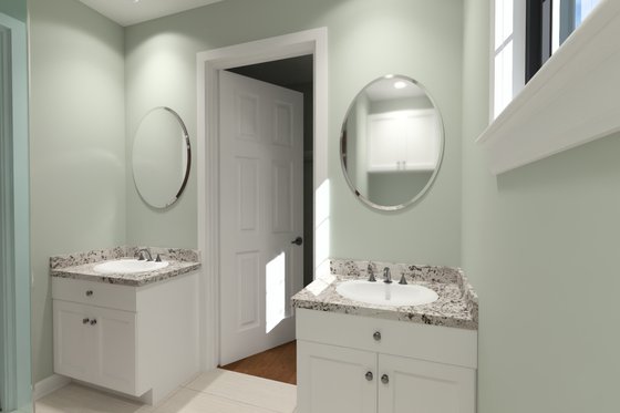 Interior - Master Bathroom for Cottage House Plan #513-2419 - 3 bed, 3 bath