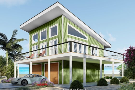Photo for Beach House Plan #932-892 - 1 bed, 1 bath