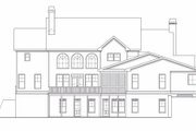 Craftsman Style House Plan - 5 Beds 4.5 Baths 4405 Sq/Ft Plan #419-147 