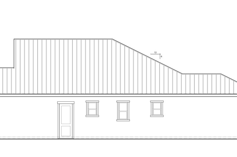 Dream House Plan - Exterior - Other Elevation 1 for Farmhouse House Plan #938-133 - 4 bed, 2 bath