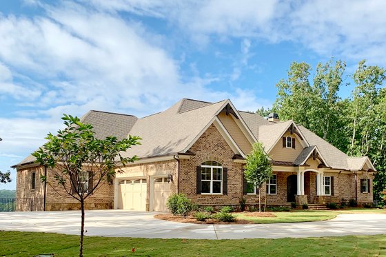 Exterior - Other Elevation for Craftsman House Plan #437-105 - 5 bed, 5 bath