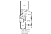 European Style House Plan - 3 Beds 2.5 Baths 1801 Sq/Ft Plan #424-83 