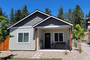 Cottage Exterior - Front Elevation Plan #1099-7