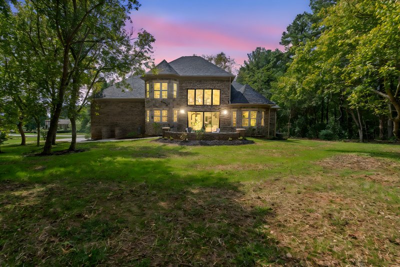 Home Plan - Exterior - Rear Elevation 4 for European House Plan #929-884 - 4 bed, 3 bath