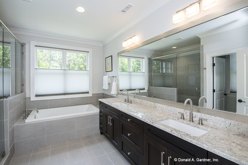 Dream House Plan - Interior - Master Bathroom for European House Plan #929-903 - 3 bed, 2.5 bath