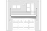 Contemporary Style House Plan - 2 Beds 1 Baths 820 Sq/Ft Plan #932-295 