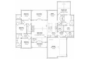 Farmhouse Style House Plan - 4 Beds 3 Baths 2318 Sq/Ft Plan #1096-140 