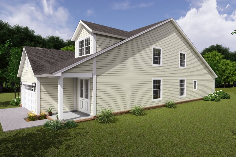 Home Plan - Exterior - Other Elevation for Traditional House Plan #513-2205 - 3 bed, 2.5 bath