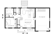 Ranch Style House Plan - 2 Beds 1 Baths 988 Sq/Ft Plan #23-2653 