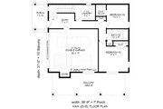 Contemporary Style House Plan - 3 Beds 2.5 Baths 2071 Sq/Ft Plan #932-666 