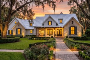 Exterior - Front Elevation 3 for Farmhouse House Plan #120-270 - 3 bed, 2.5 bath