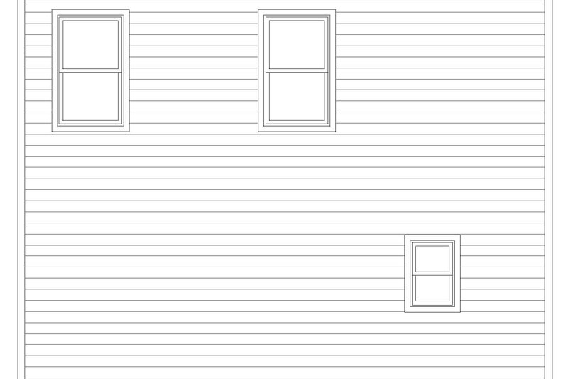 House Design - Exterior - Rear Elevation for Contemporary House Plan #932-1265 - 3 bed, 3.5 bath