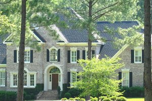 Architectural House Design - Traditional Exterior - Front Elevation Plan #1054-83