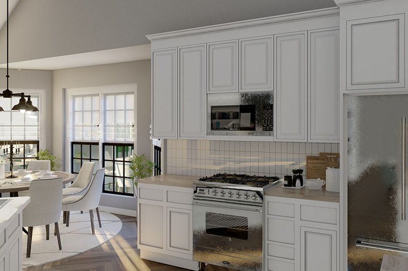 House Plan Design - Interior - Kitchen for Country House Plan #17-176 - 3 bed, 2.5 bath