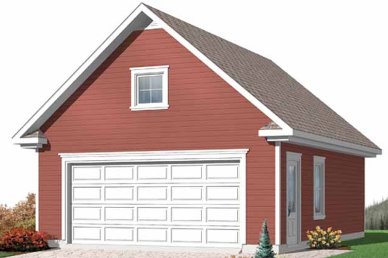 House Blueprint - Exterior - Front Elevation Plan #23-2456