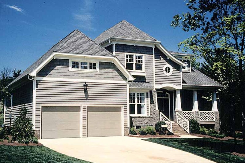 House Blueprint - Craftsman Exterior - Front Elevation Plan #453-225