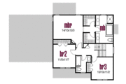 Farmhouse Style House Plan - 3 Beds 2.5 Baths 1830 Sq/Ft Plan #435-4 