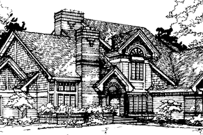 Home Plan - Traditional Exterior - Front Elevation Plan #320-564