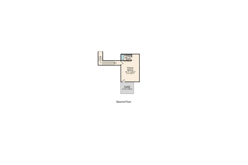 Dream House Plan - Floor Plan - Upper Floor for Traditional House Plan #1081-5 - 4 bed, 4.5 bath