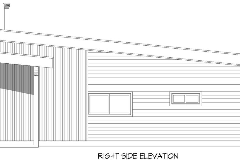 Dream House Plan - Exterior - Other Elevation 1 for Contemporary House Plan #932-641 - 3 bed, 3 bath