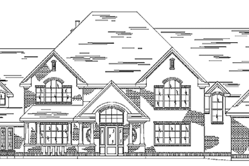 Architectural House Design - Traditional Exterior - Front Elevation Plan #945-62