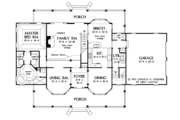 Country Style House Plan - 3 Beds 2.5 Baths 2511 Sq/Ft Plan #929-292 