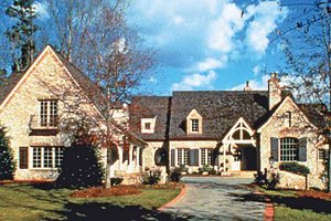 Dream House Plan - Exterior - Front Elevation for Country House Plan #453-153 - 6 bed, 7 bath