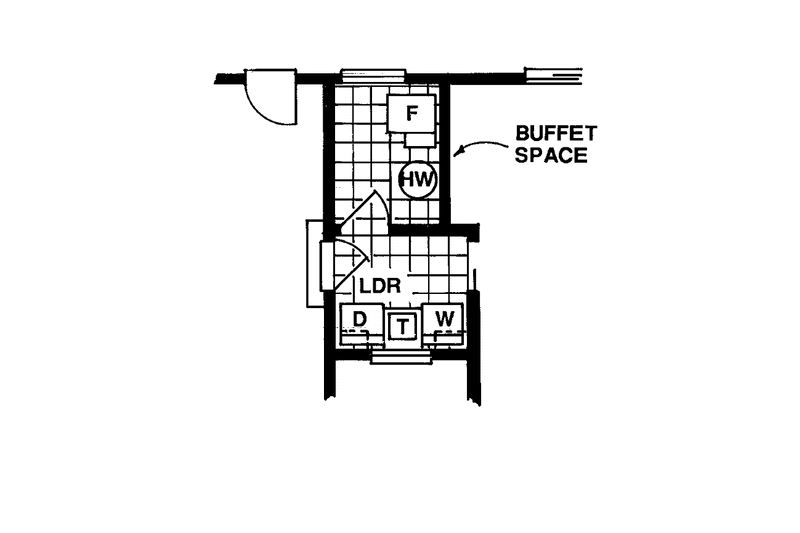 Home Plan - Floor Plan - Other Floor for Victorian House Plan #47-883 - 3 bed, 2 bath