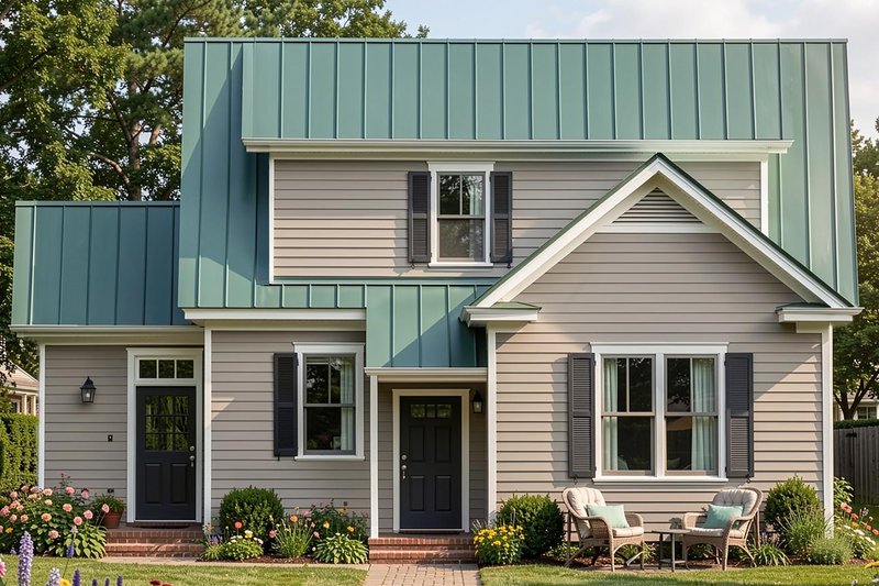Dream House Plan - Exterior - Rear Elevation for Bungalow House Plan #137-419 - 3 bed, 2.5 bath