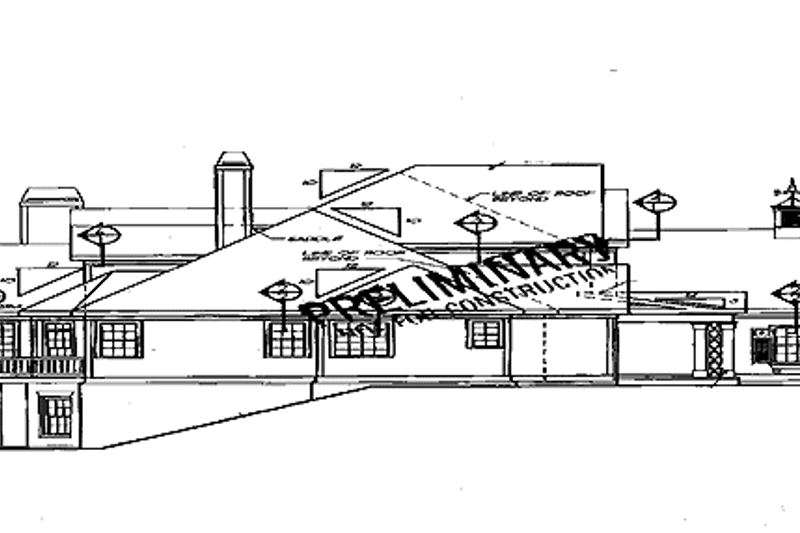 Dream House Plan - Exterior - Other Elevation for Country House Plan #927-289 - 5 bed, 4.5 bath
