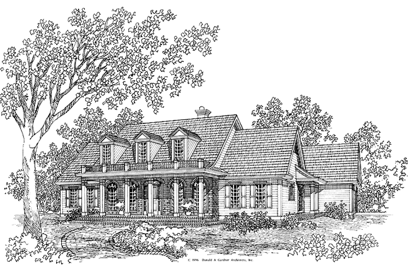 Home Plan - Classical Exterior - Front Elevation Plan #929-257
