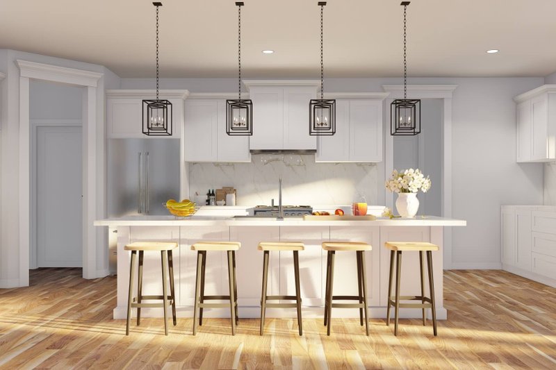 House Plan Design - Interior - Kitchen 1 for Craftsman House Plan #17-3419 - 3 bed, 3 bath