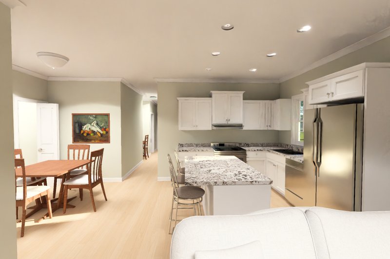 Home Plan - Interior - Kitchen for Cottage House Plan #513-2496 - 3 bed, 2 bath