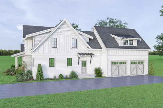 Exterior - Other Elevation 8 for Farmhouse House Plan #1070-42 - 4 bed, 3.5 bath