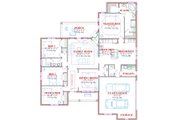 Traditional Style House Plan - 4 Beds 2.5 Baths 2299 Sq/Ft Plan #63-176 