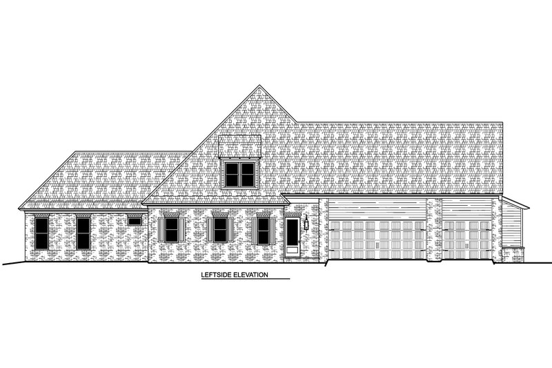 Architectural House Design - Exterior - Other Elevation for European House Plan #1081-36 - 4 bed, 4.5 bath